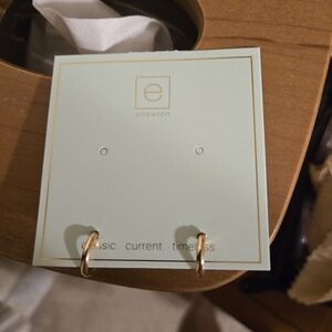 Enewton Round Gold 0.5" Post Hoop 2mm Smooth Earrings